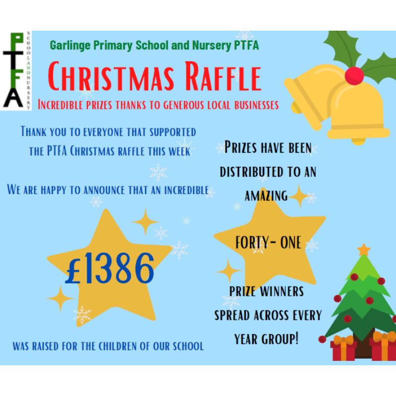 PTFA Christmas Raffle - Garlinge Primary School